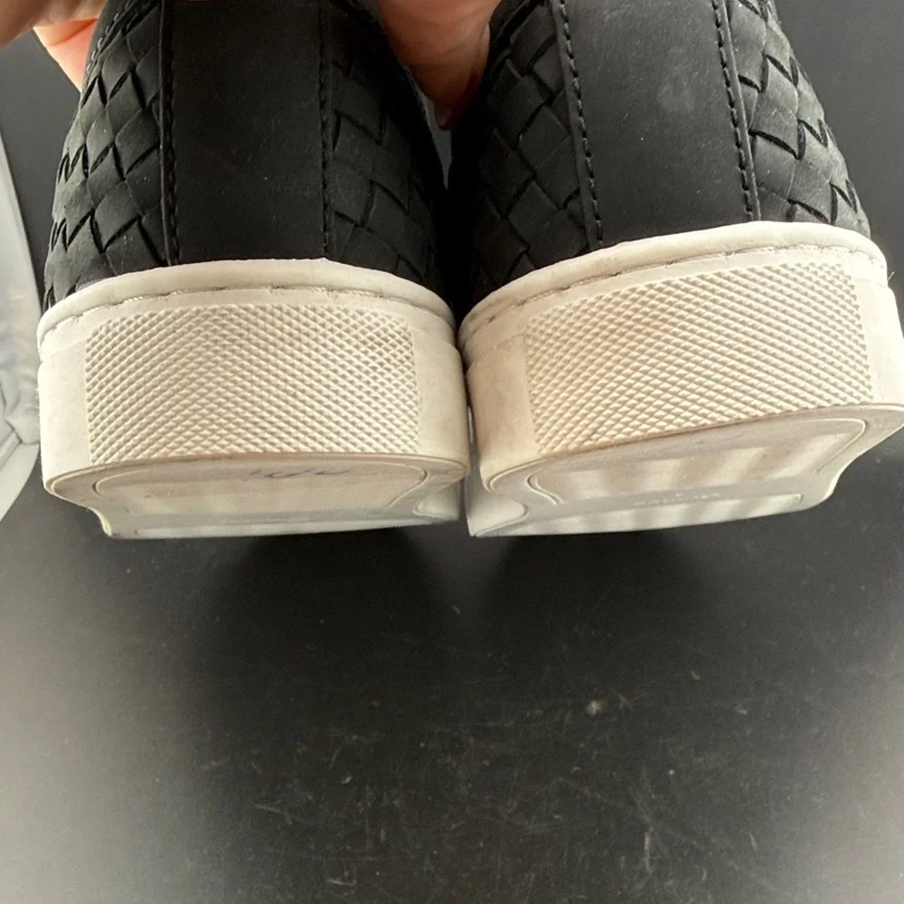 Quince Black Woven Slip-On Sneakers - Picture 8 of 8